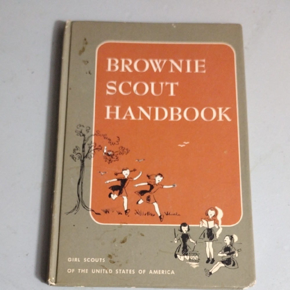 Vintage Brownie Scout Handbook 1951